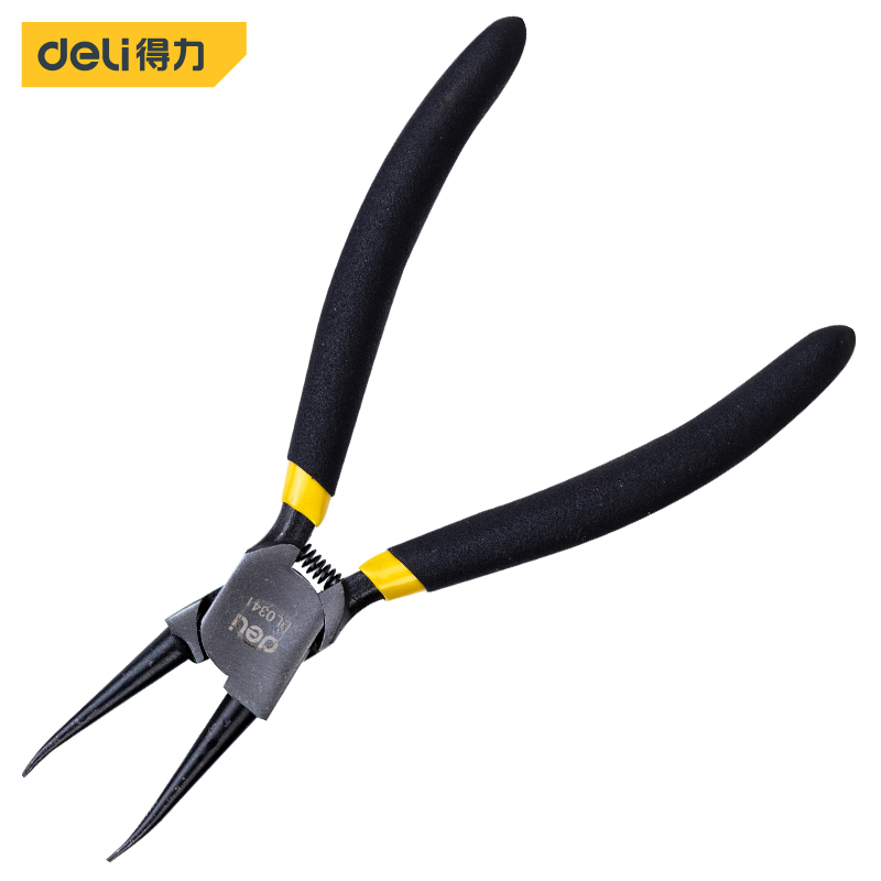 Deli-EDL0341 Straight Interior Circlip Pliers