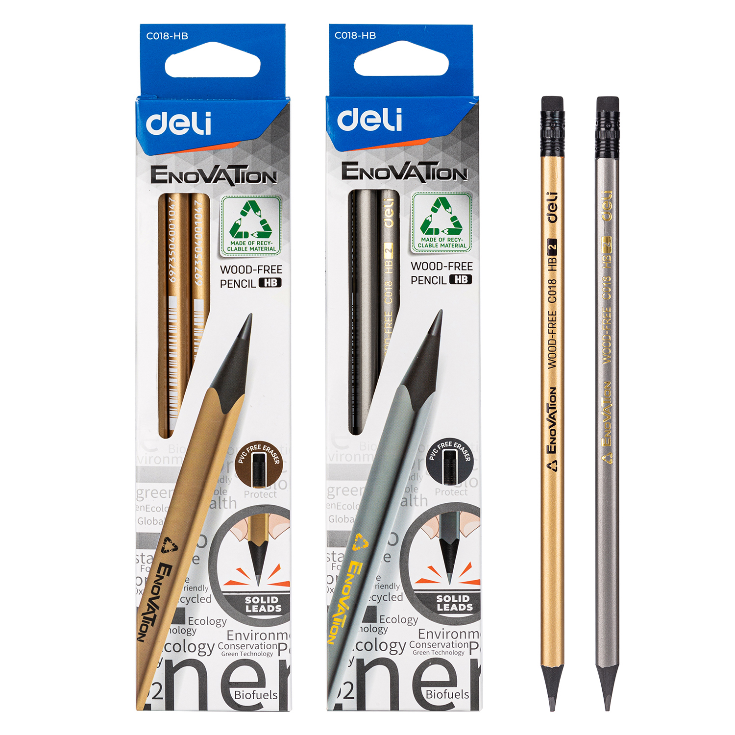 Deli-EC018-HB Pencil
