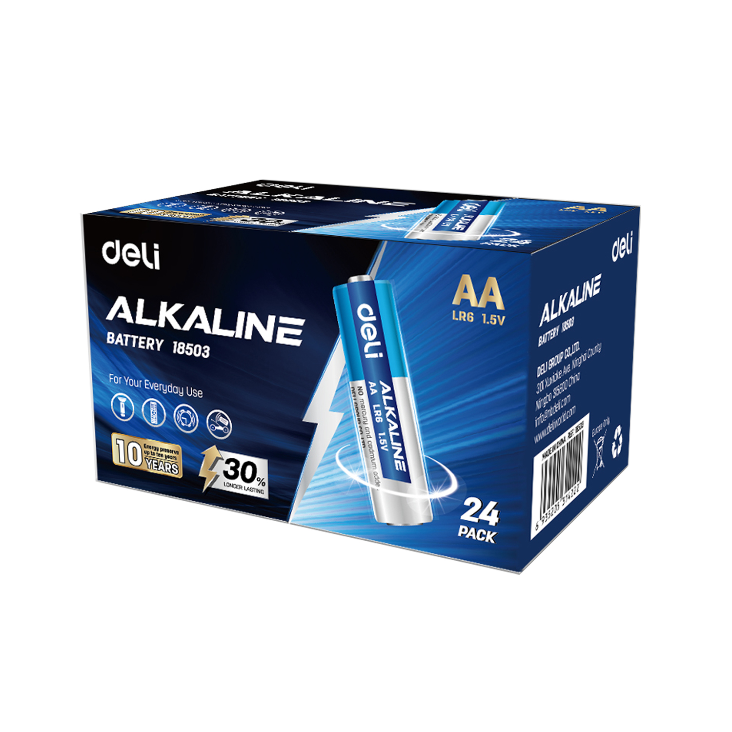 Deli-E18503 Alkaline Battery