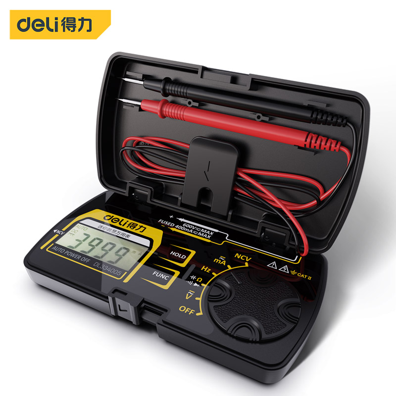 Deli-DL334005 Mini Digital Multimeter