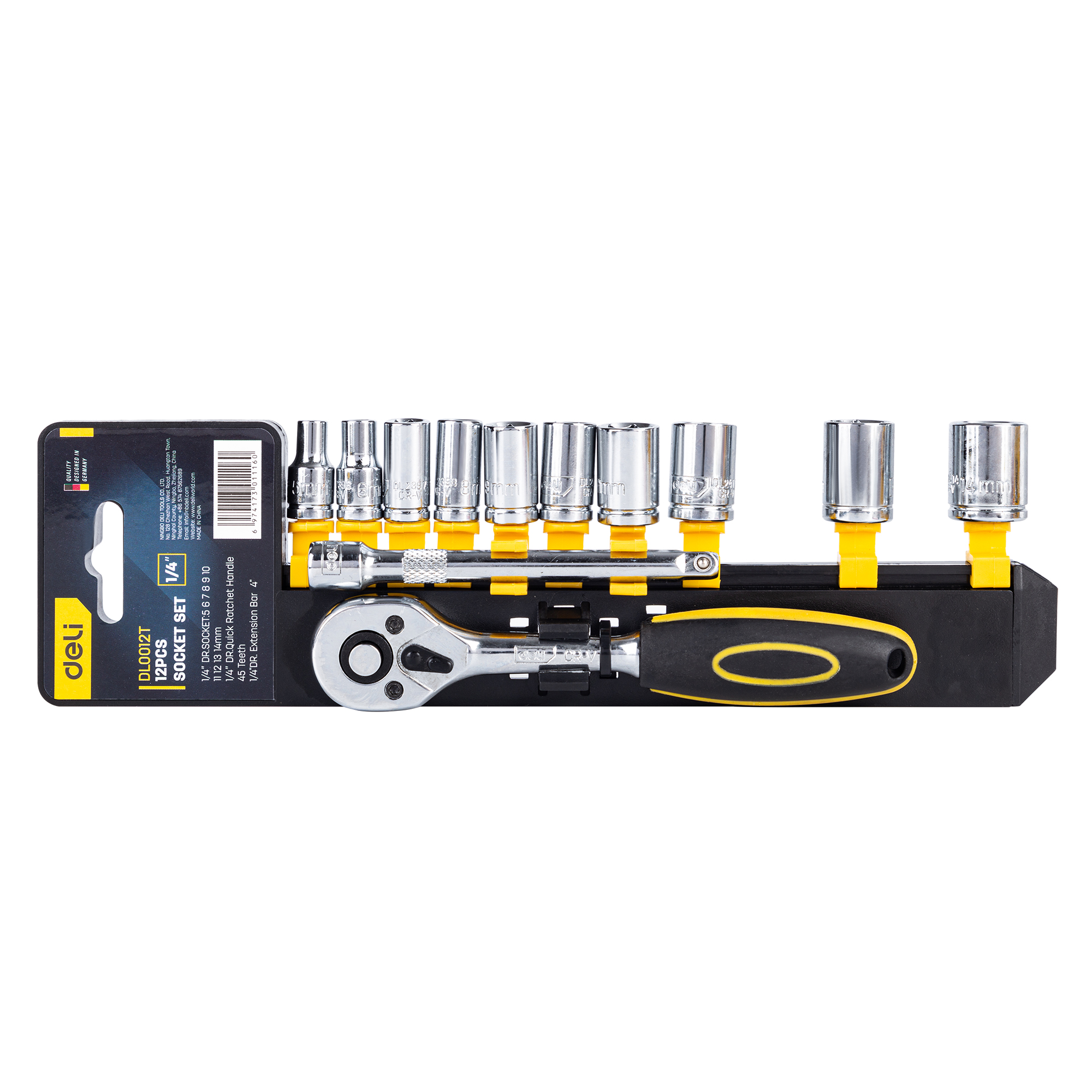 Deli-EDL0012T Socket Sets