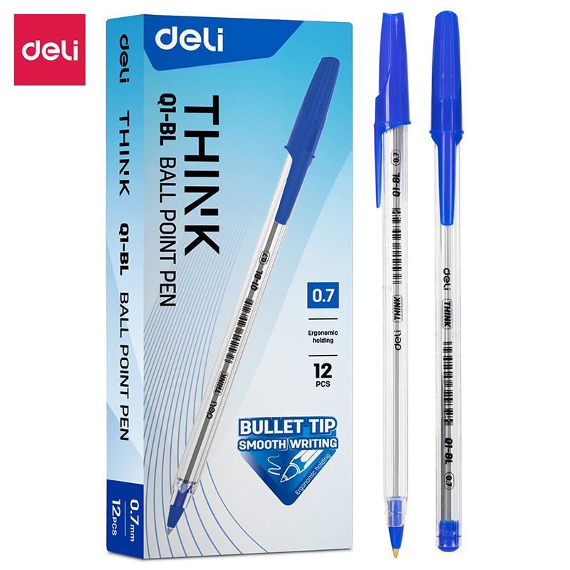 Deli-EQ1-BL Ball Point Pen