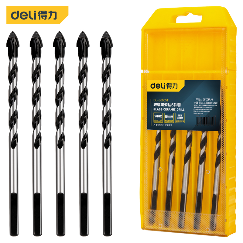 Deli-DL-B6005T Glass&tile Drill Sets