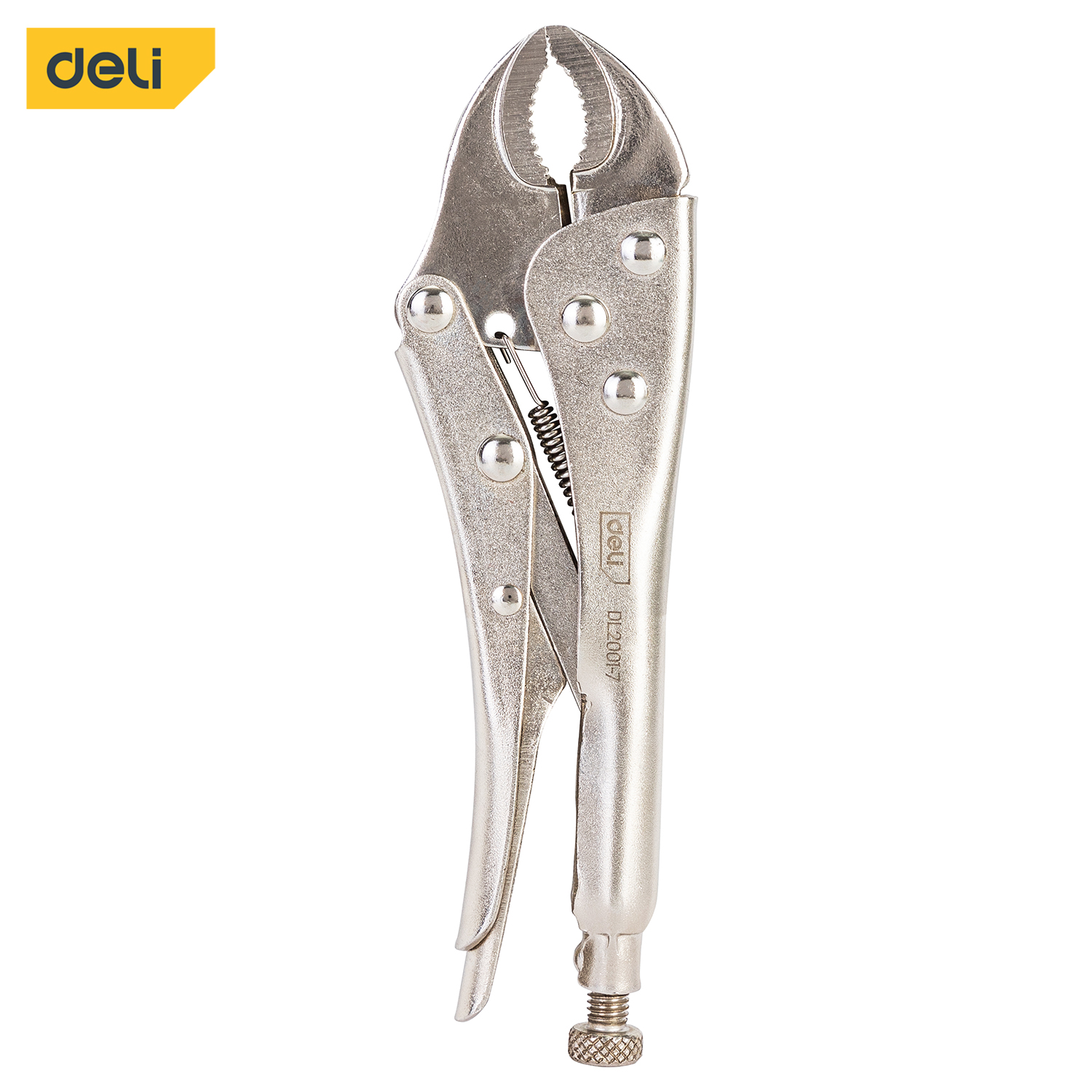 Deli-EDL2001-7 Round Jaw Locking Pliers