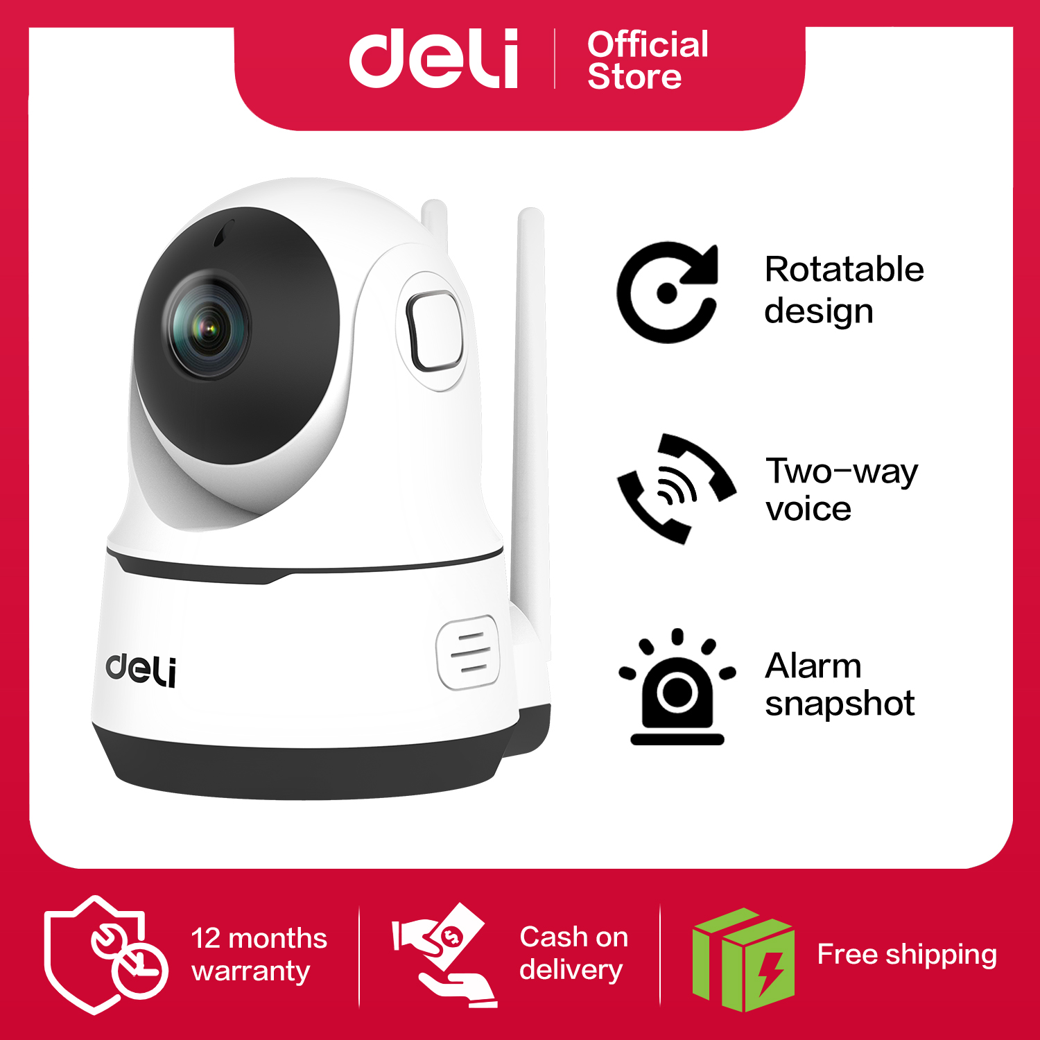 Deli-ES102 Security camera