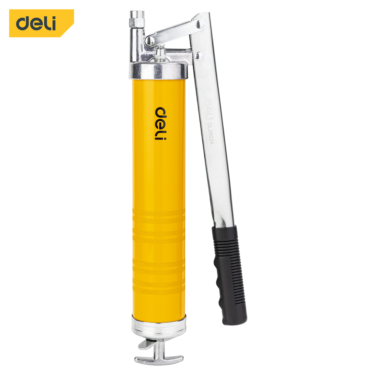 Deli-EDL2602A Grease Gun 400CC 14oz 8000psi