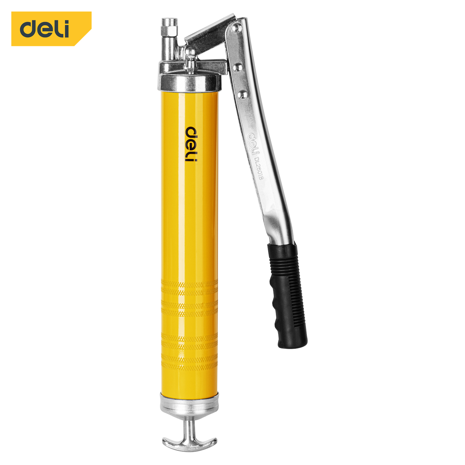 Deli-EDL2601B Grease Gun 600CC 21oz 4500psi