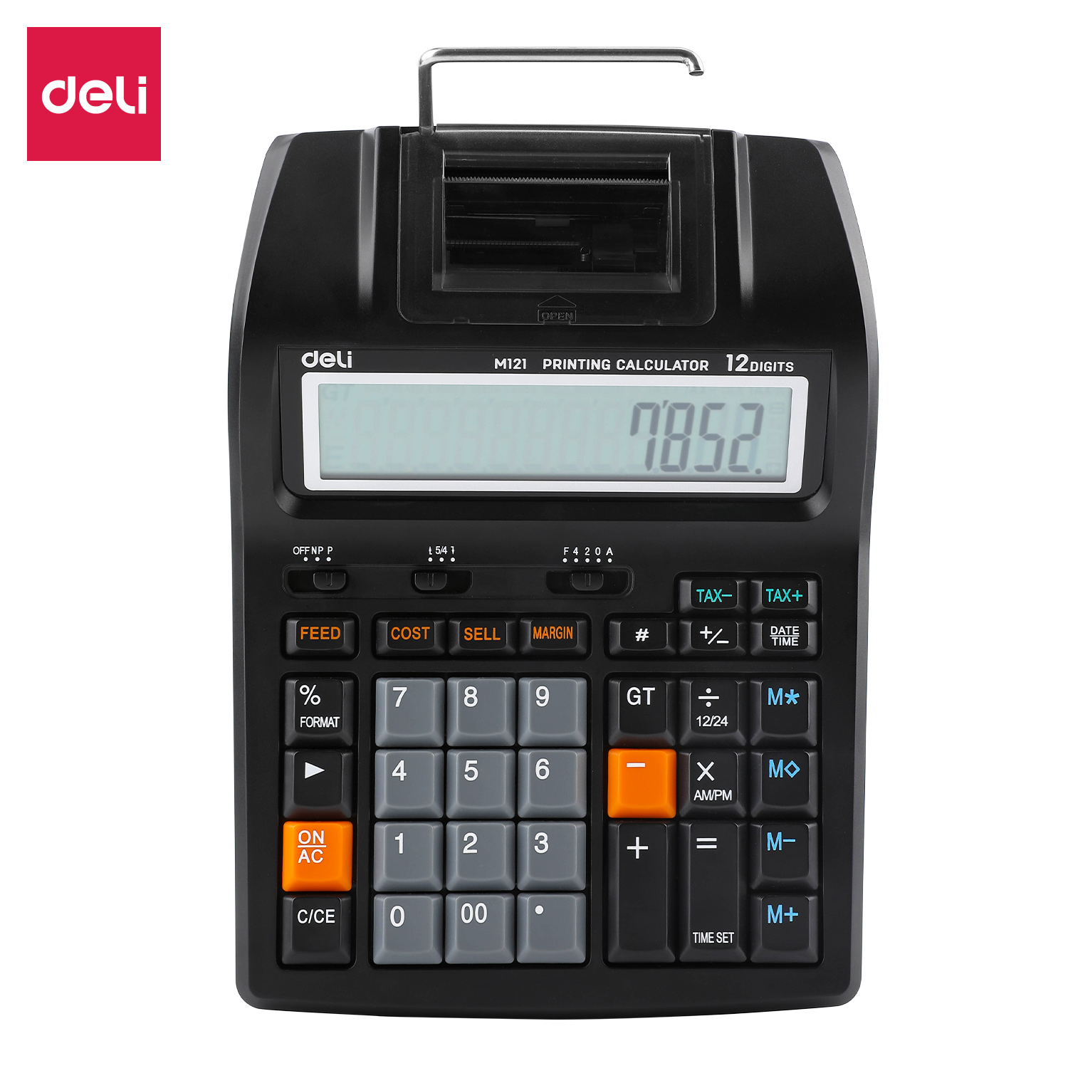 Deli-EM121-EU Printing Calculator