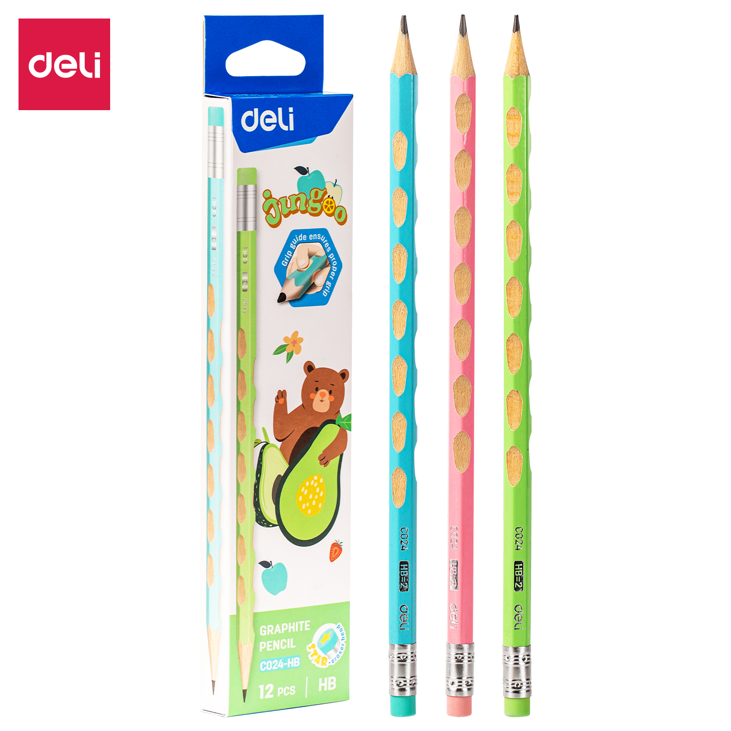 Deli-EC024-HB Graphite Pencil