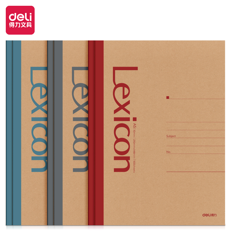 Deli-23212 Soft Cover Notebook