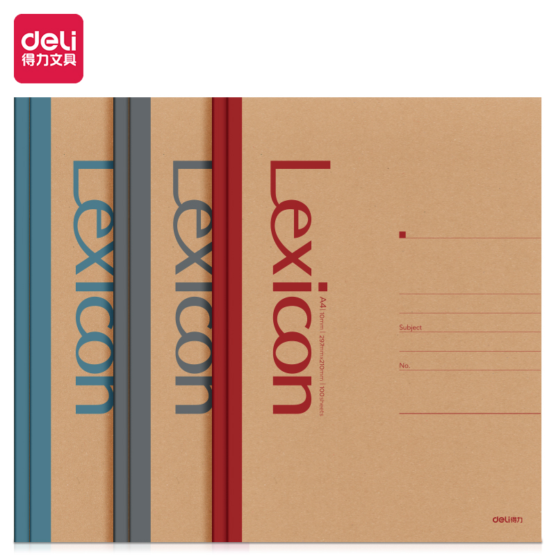 Deli-23218 Soft Cover Notebook