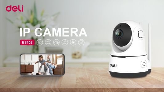 Always Safe Guard Your Home. Deli Camera Es102