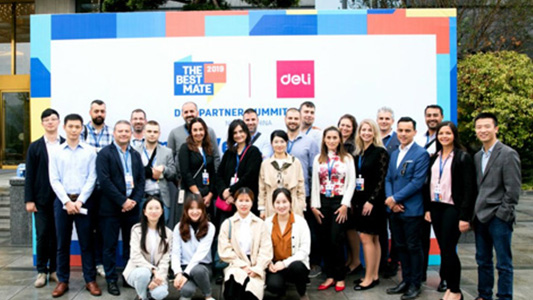 Europe Key Clients Were Invited To Visit Deli Headquarters