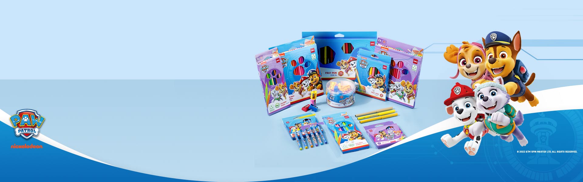 Deli Paw Patrol Stationery