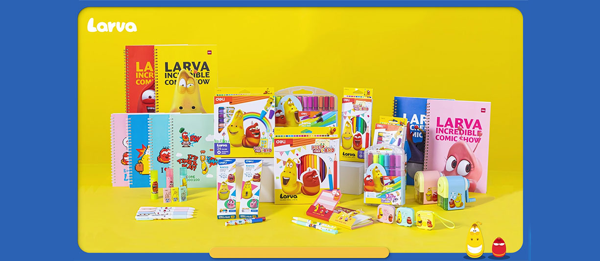 Deli Larva Stationery