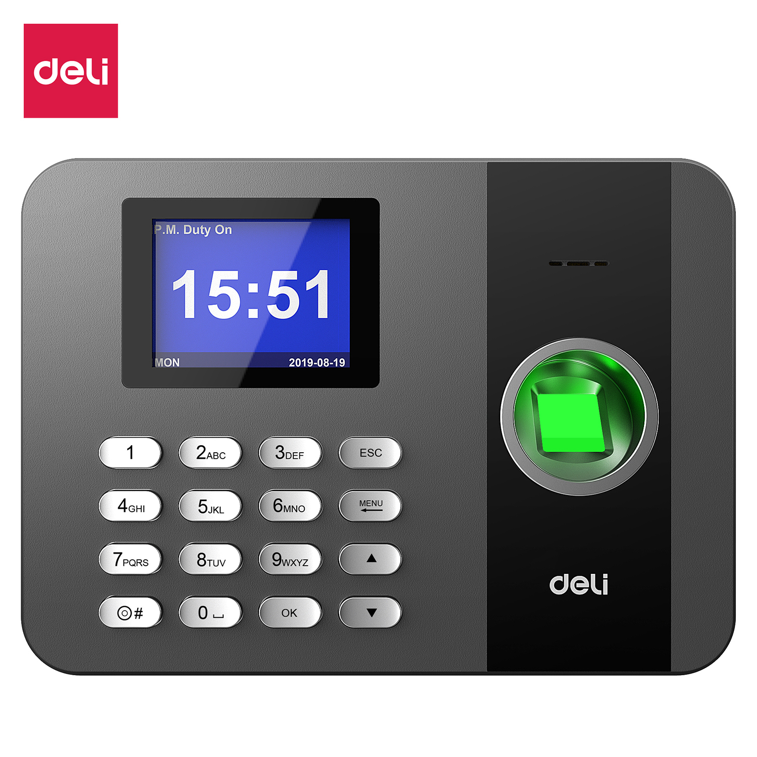 Deli-E3747 Fingerprint Attendance Machine