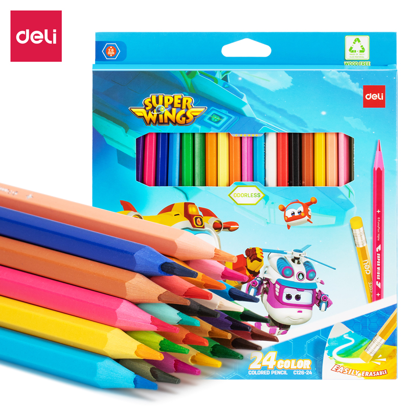 Deli-EC126-24 Colored Pencil