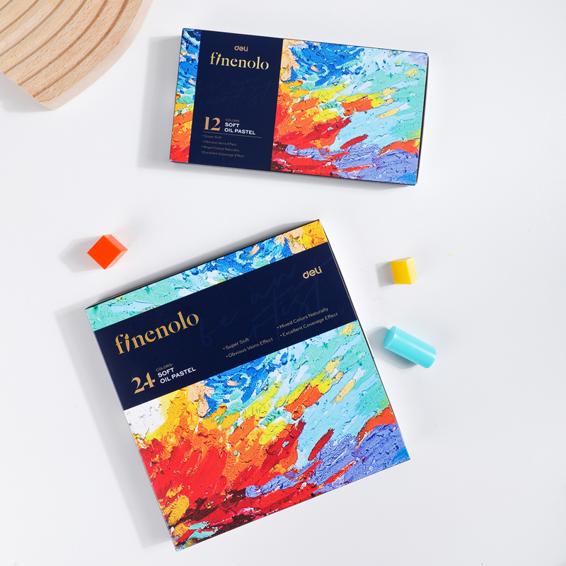 Deli-EC212-12 Oil Pastel