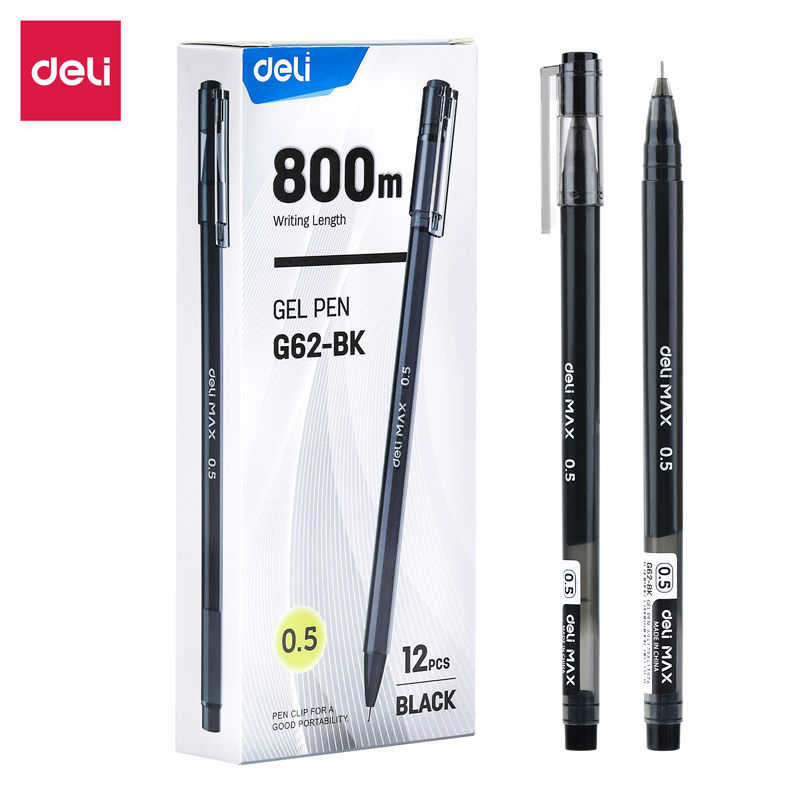 Deli-EG62-BK Gel Pen