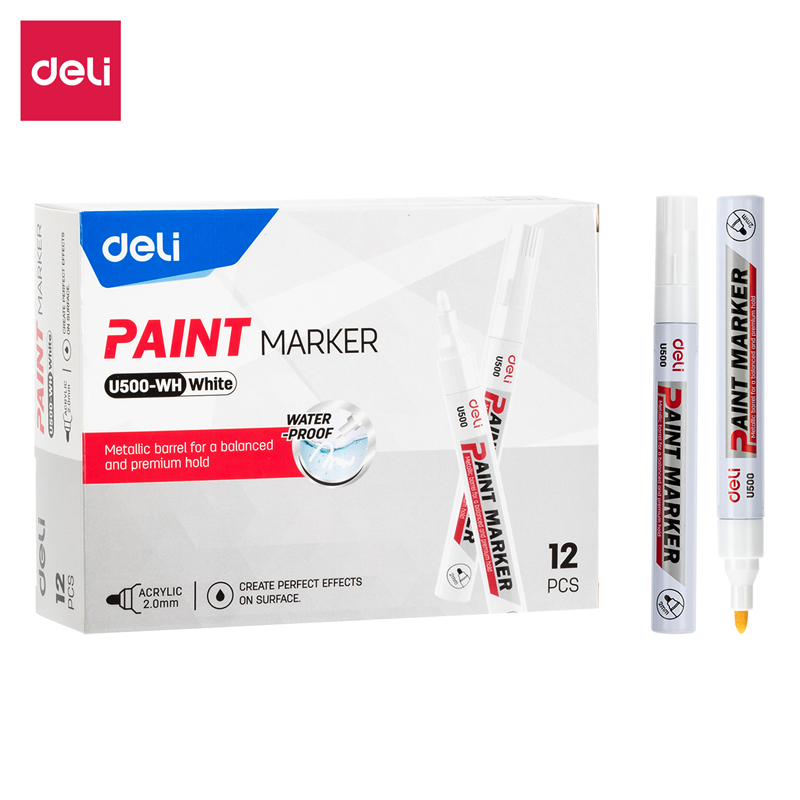 Deli-EU500-WH Paint Marker