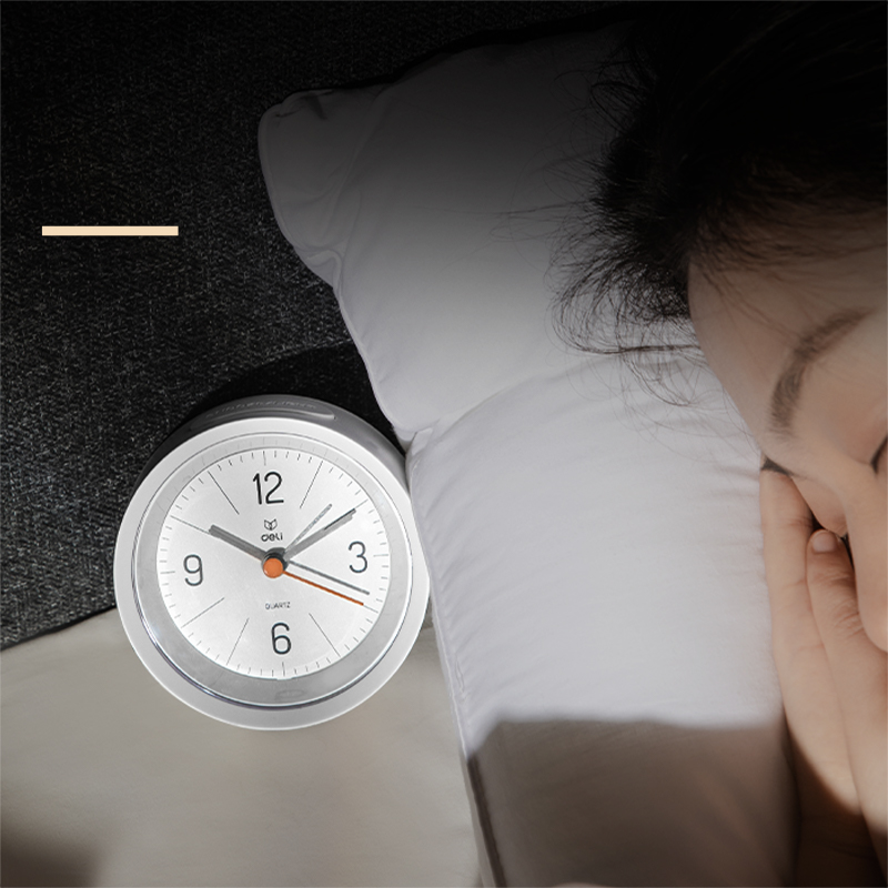 Deli-LE300-WH Alarm Clock