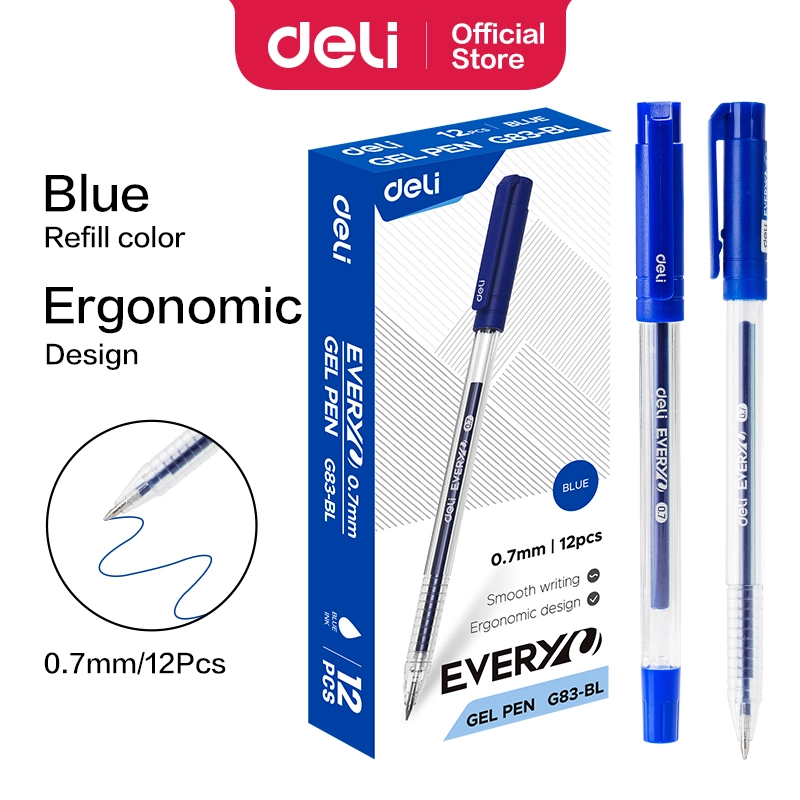 deli eg83 bl gel pen1