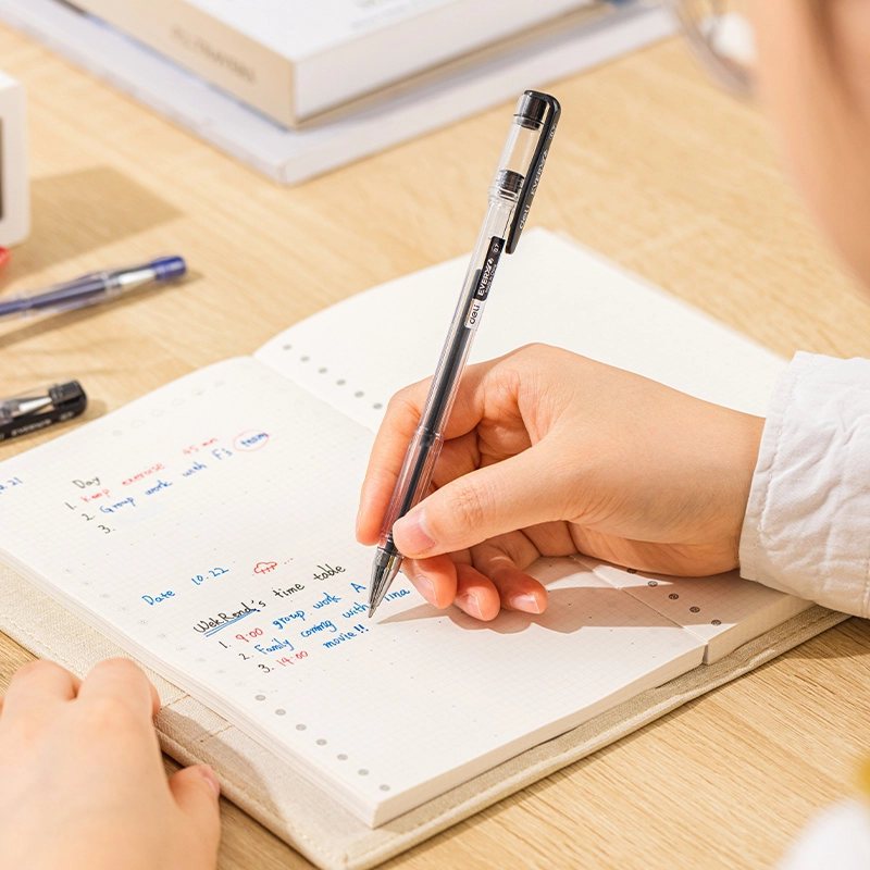 deli eg82 bk gel pen3