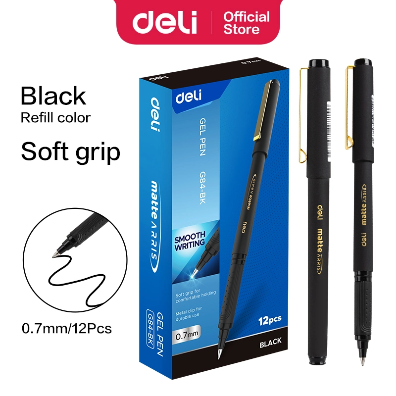 deli eg84 bk gel pen1