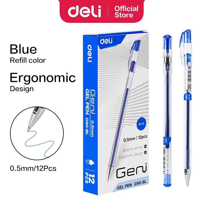 Deli-EG90-BL Gel Pen