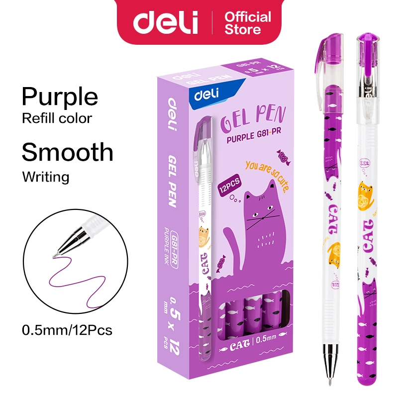 deli eg81 pr gel pen1