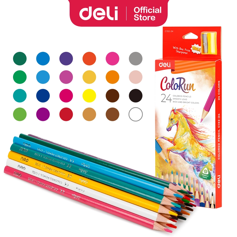 Deli-EC132-24 Colored Pencil