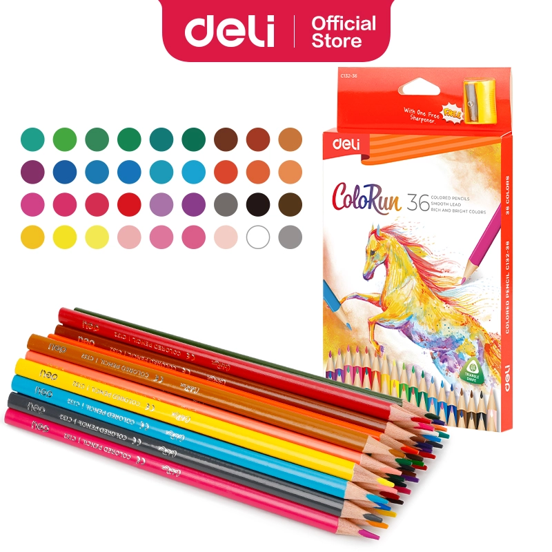 Deli-EC132-36 Colored Pencil