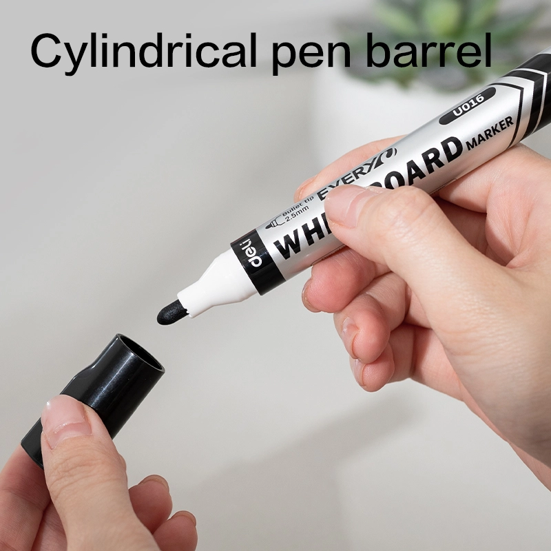 deli eu016 bk whiteboard marker3