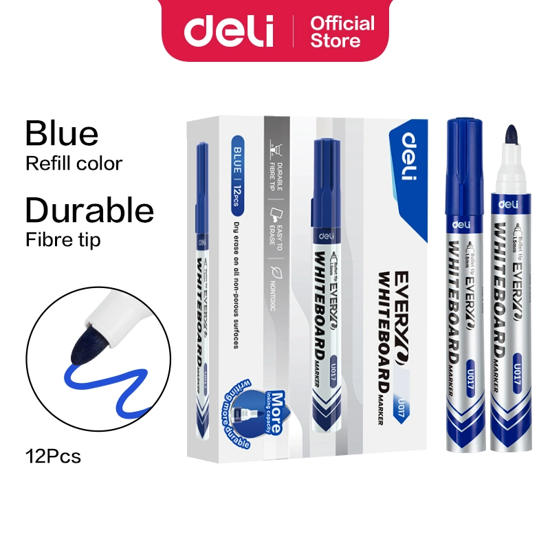 deli eu017 bl whiteboard marker1