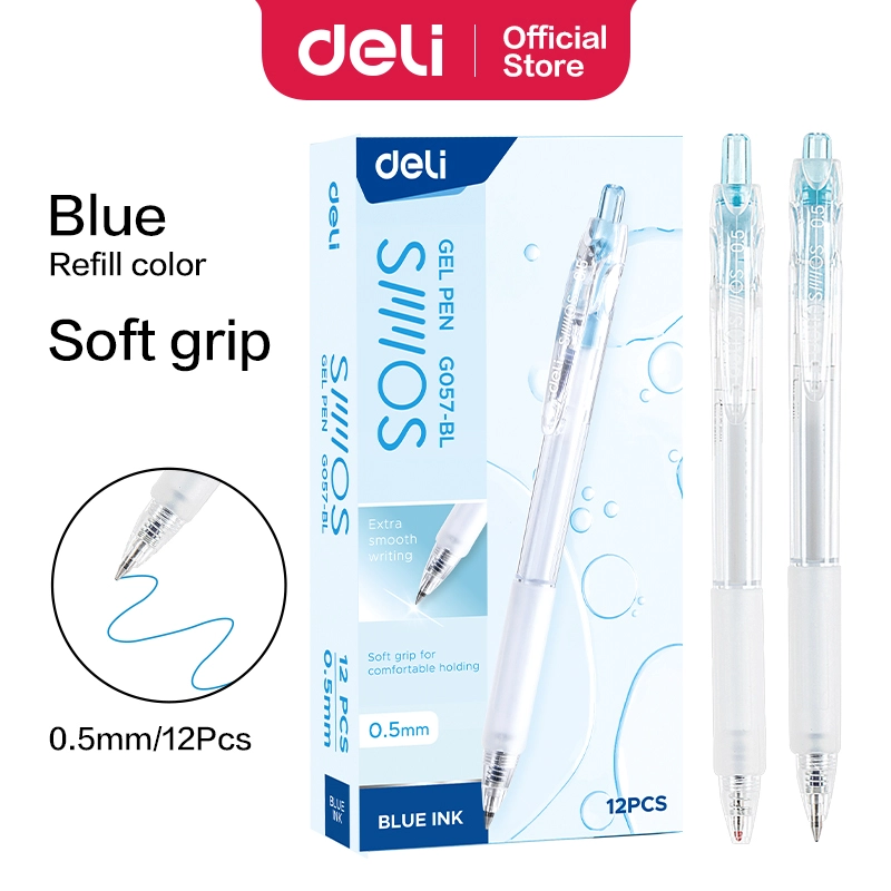 deli eg057 bl gel pen1