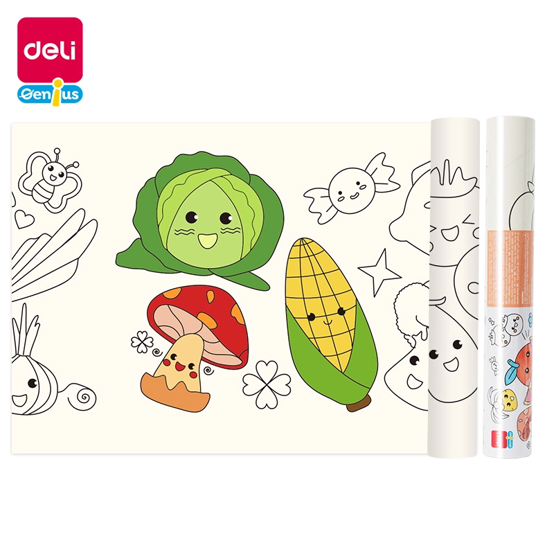 Deli-EH759 Drawing Roll - Fruit and Vegetable