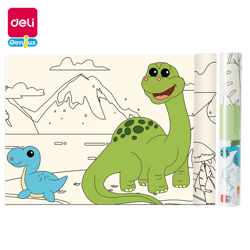 deli eh760 drawing roll dinosaur1