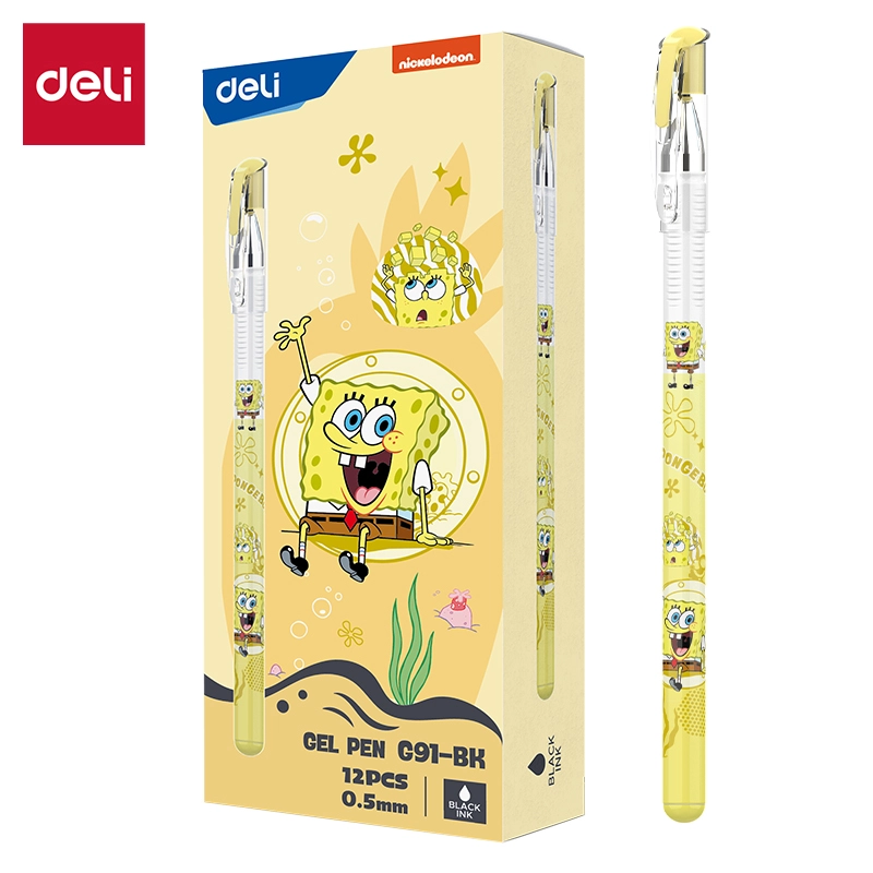 deli eg91 bk gel pen