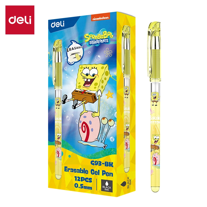 Deli-EG93-BK Erasable Gel Pen