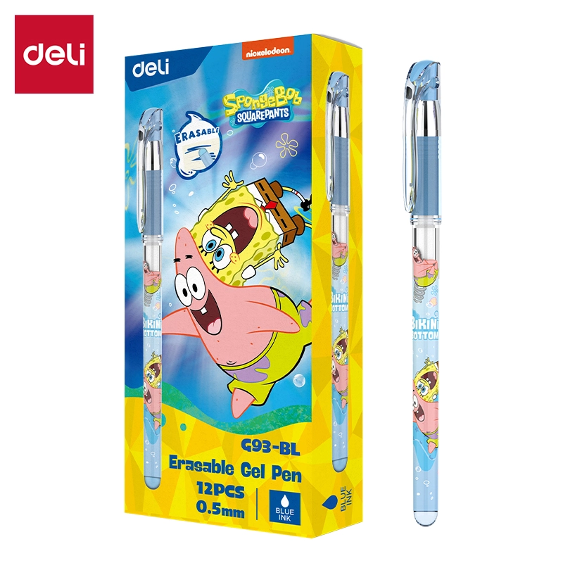 deli eg93 bl erasable gel pen