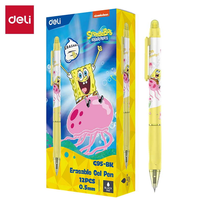 deli eg95 bk erasable gel pen