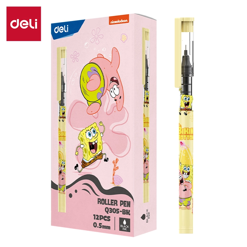 Deli-EQ305-BK Roller Pen