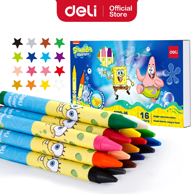 deli ec219 16 wax crayon1