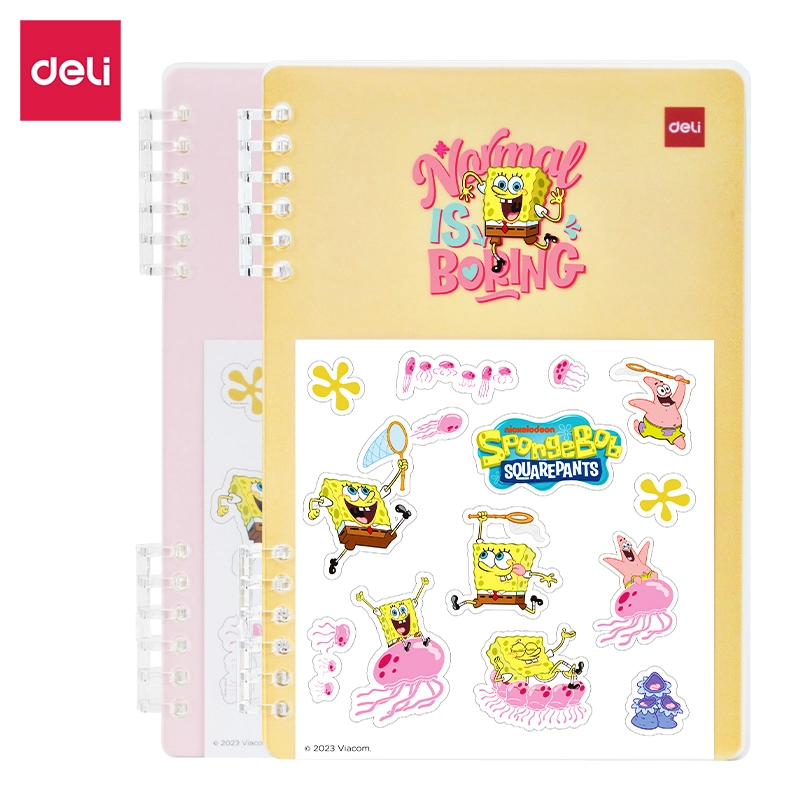 deli en210 loose leaf notebook a5 50sheets1