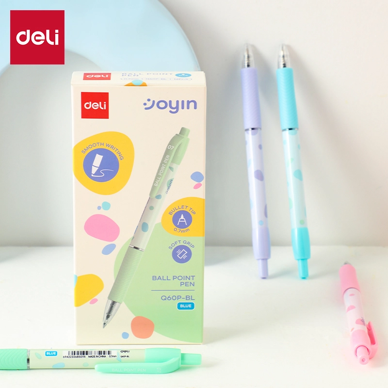 Deli-EQ60P-BL Ballpoint Pen