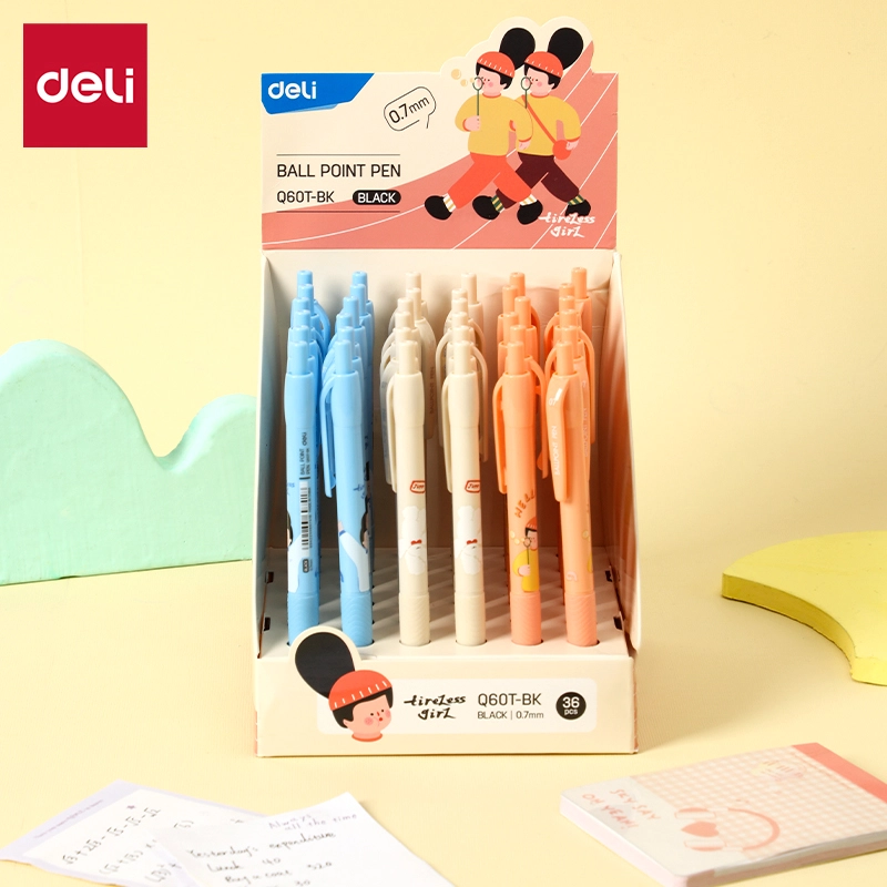 Deli-EQ60T-BK Ballpoint Pen