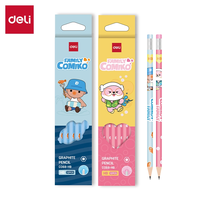 Deli-EC068-HB Graphite Pencil