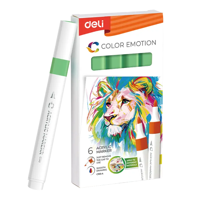 Deli-EC193A Acrylic Marker