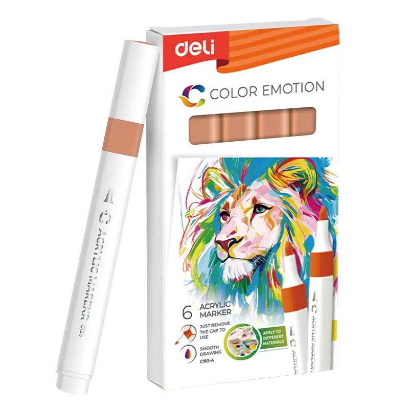 Deli-EC193A Acrylic Marker