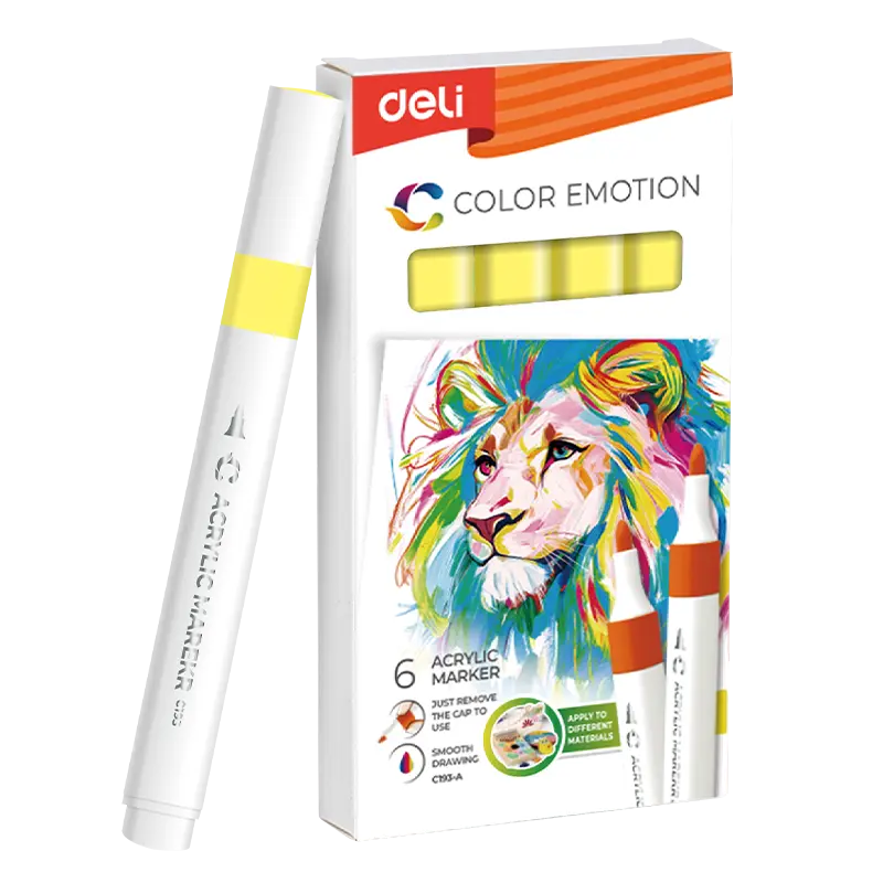 Deli-EC193A Acrylic Marker